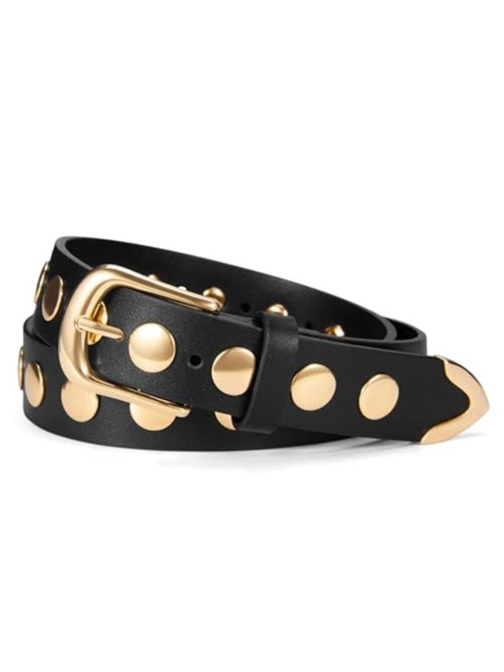 Women Black Leather Belt Jeans Dresses Pants Fashion Ladies Waist